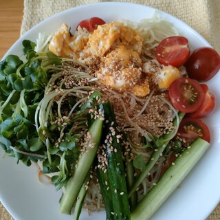 具だくさん冷麺